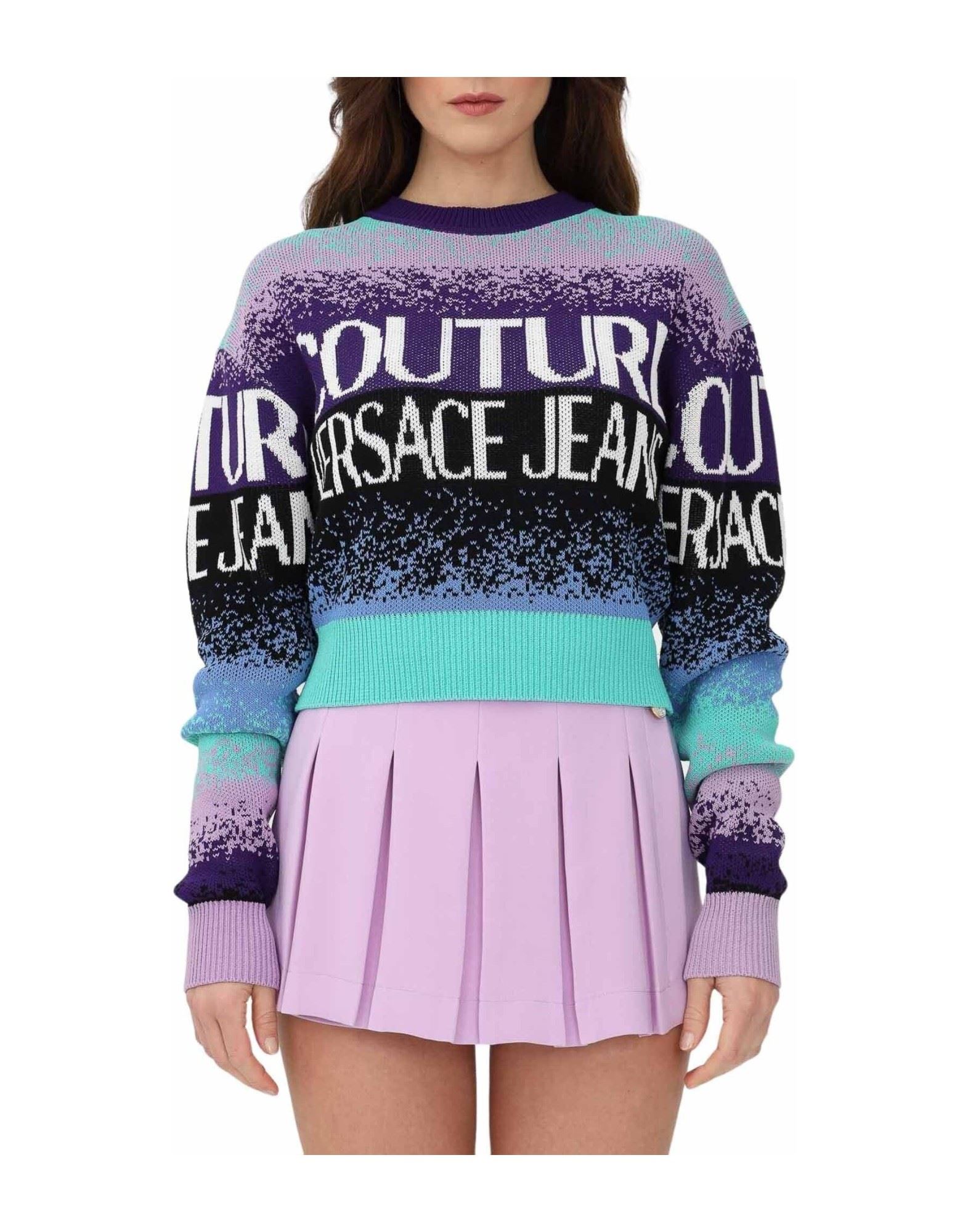 VERSACE JEANS COUTURE Pullover Damen Bunt von VERSACE JEANS COUTURE