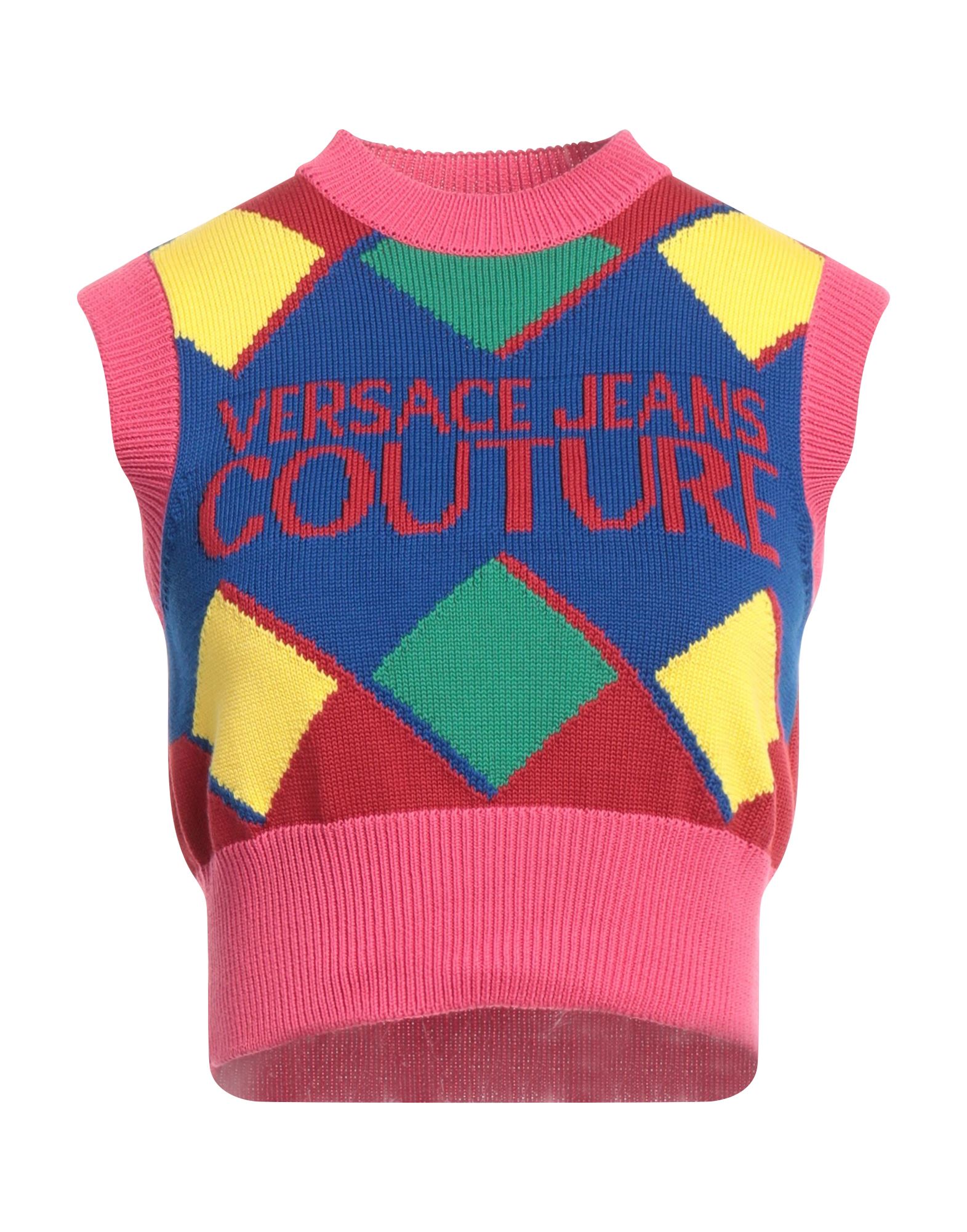 VERSACE JEANS COUTURE Pullover Damen Fuchsia von VERSACE JEANS COUTURE