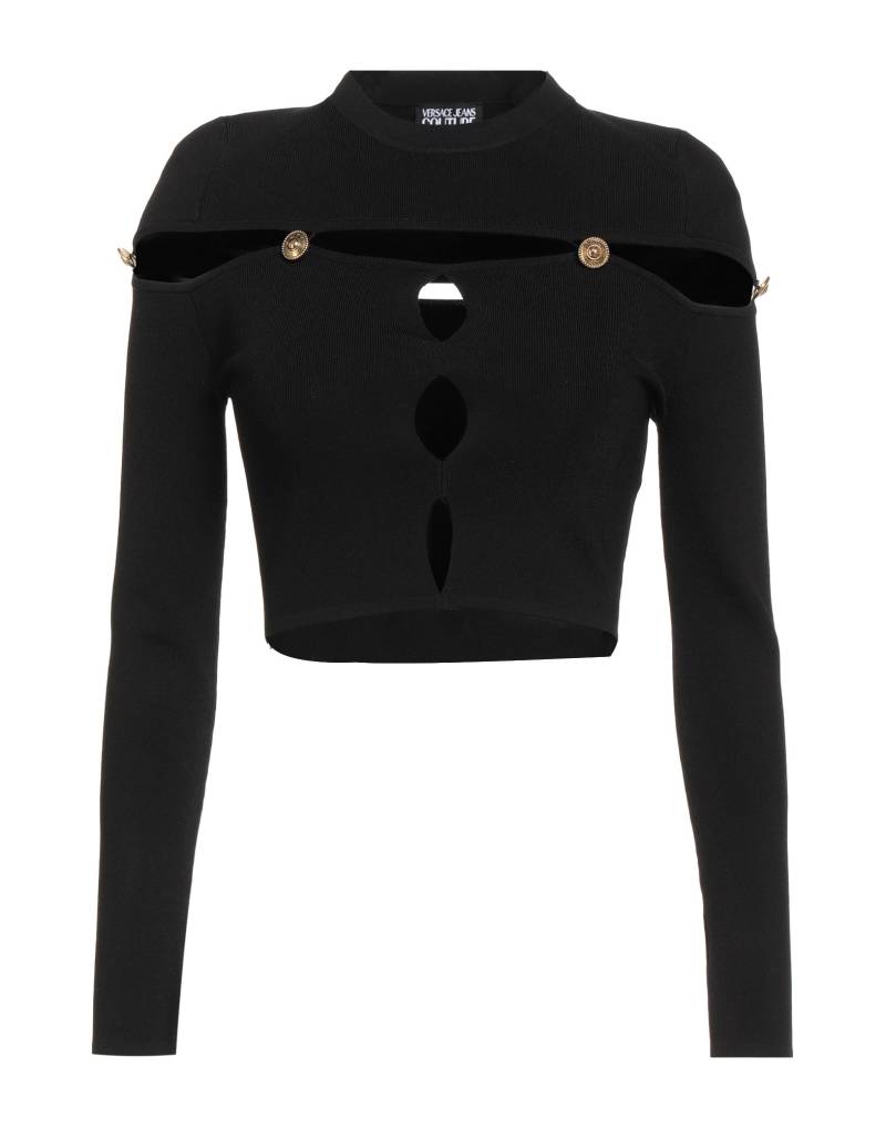VERSACE JEANS COUTURE Pullover Damen Schwarz von VERSACE JEANS COUTURE