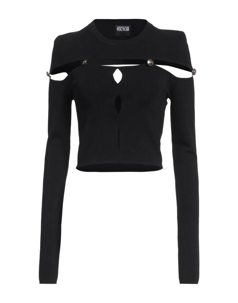 VERSACE JEANS COUTURE Pullover Damen Schwarz von VERSACE JEANS COUTURE