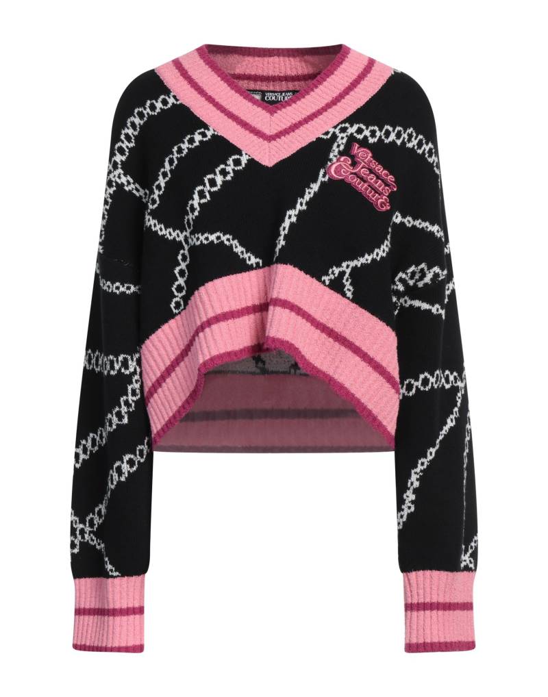 VERSACE JEANS COUTURE Pullover Damen Schwarz von VERSACE JEANS COUTURE