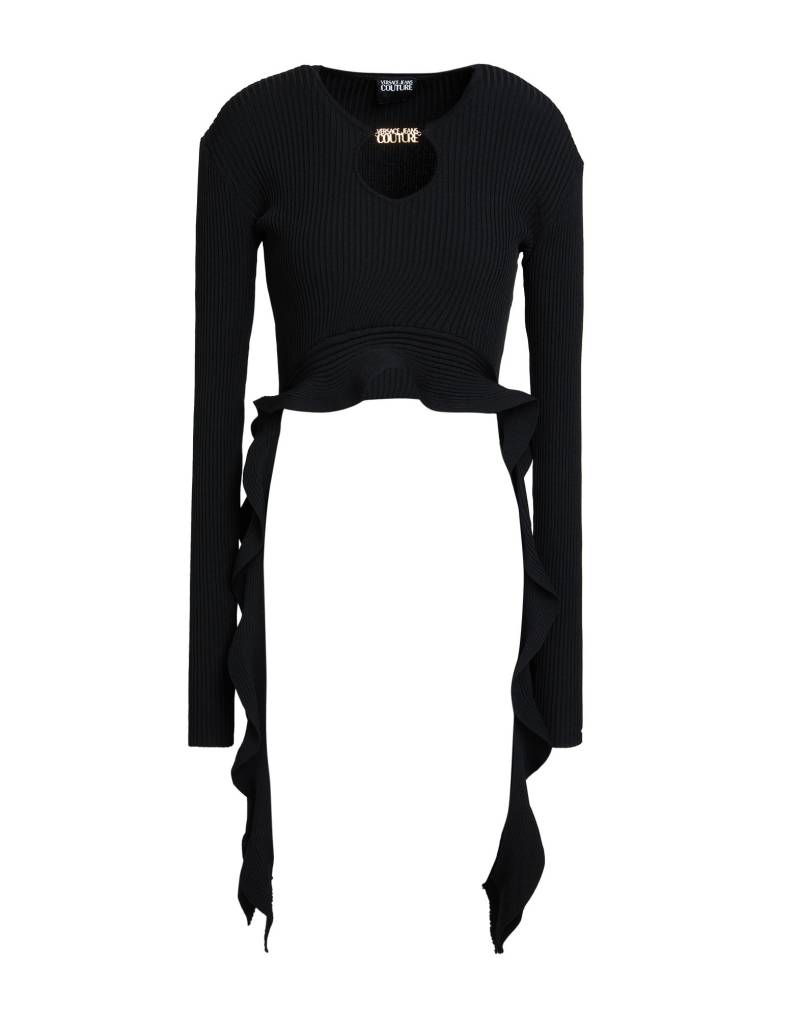 VERSACE JEANS COUTURE Pullover Damen Schwarz von VERSACE JEANS COUTURE