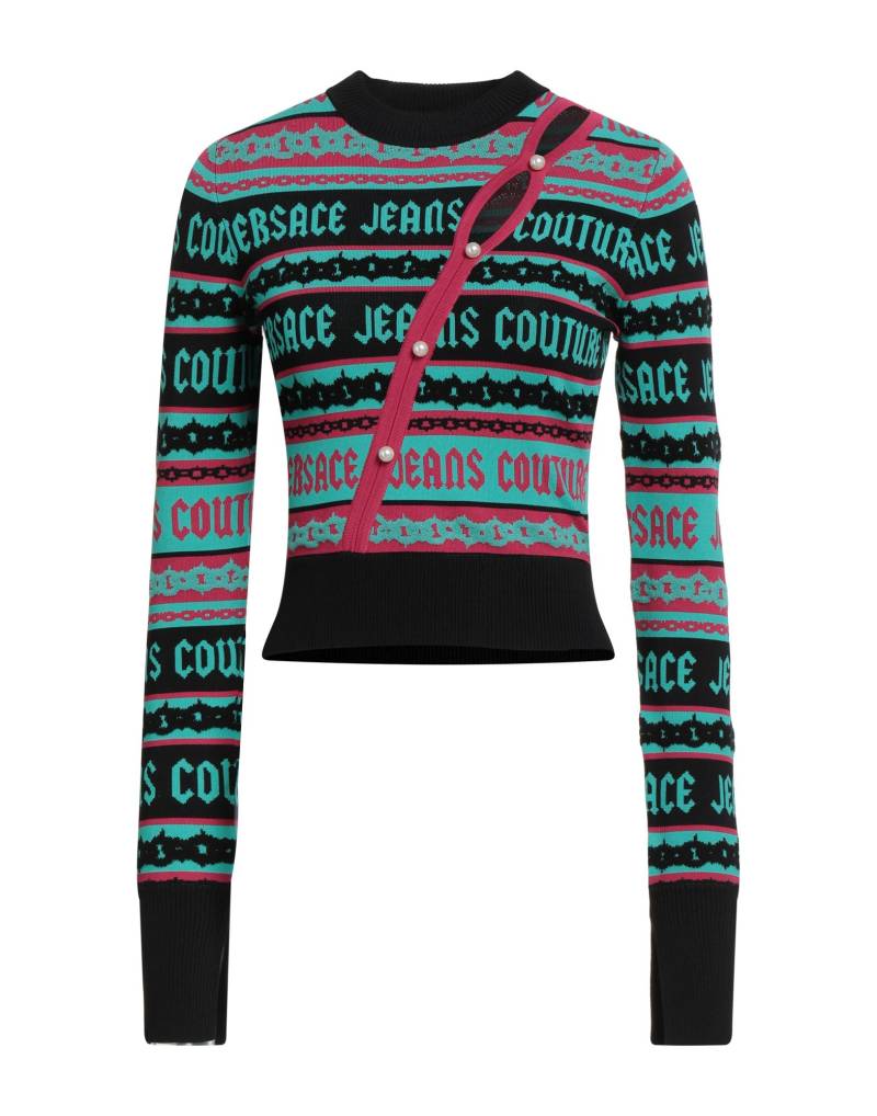 VERSACE JEANS COUTURE Pullover Damen Tūrkis von VERSACE JEANS COUTURE