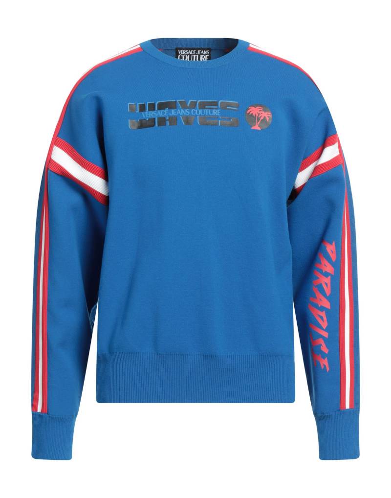VERSACE JEANS COUTURE Pullover Herren Azurblau von VERSACE JEANS COUTURE