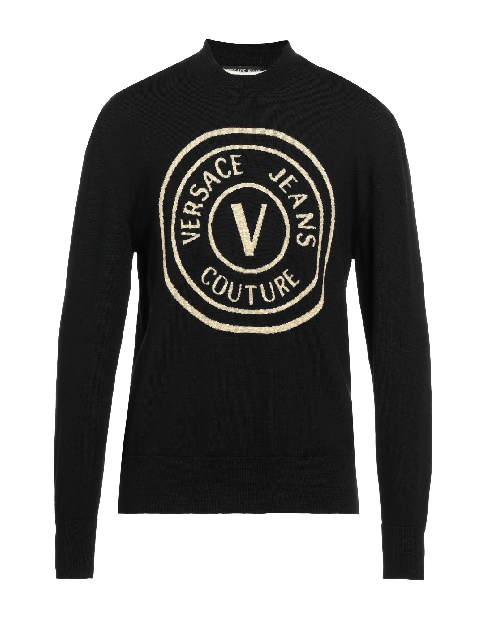 VERSACE JEANS COUTURE Pullover Herren Schwarz von VERSACE JEANS COUTURE