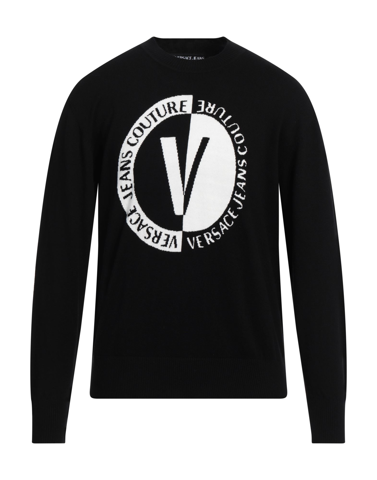 VERSACE JEANS COUTURE Pullover Herren Schwarz von VERSACE JEANS COUTURE