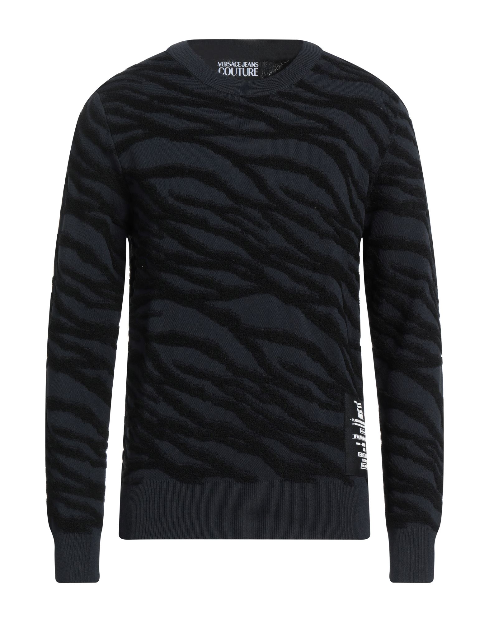 VERSACE JEANS COUTURE Pullover Herren Schwarz von VERSACE JEANS COUTURE