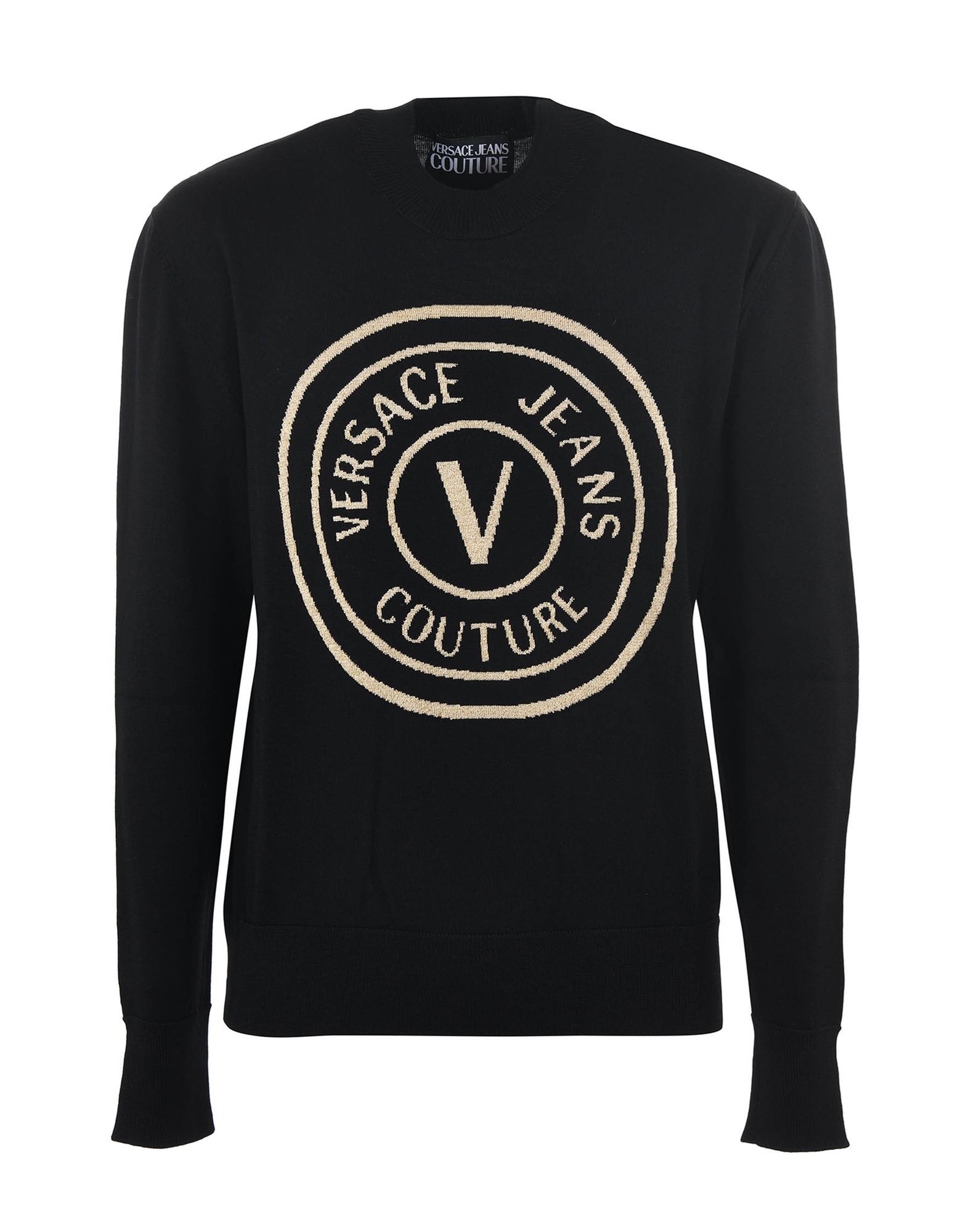 VERSACE JEANS COUTURE Pullover Herren Schwarz von VERSACE JEANS COUTURE