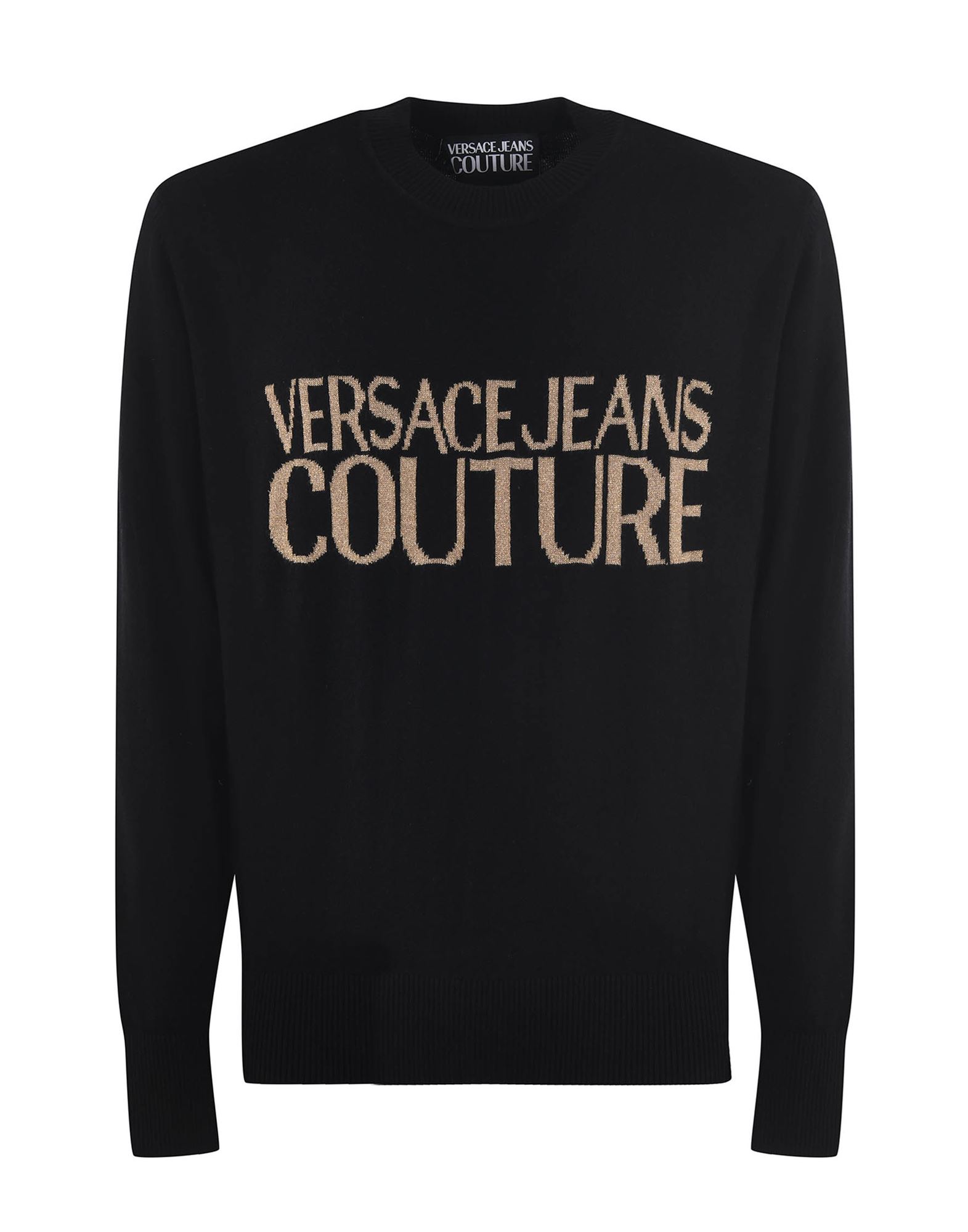 VERSACE JEANS COUTURE Pullover Herren Schwarz von VERSACE JEANS COUTURE