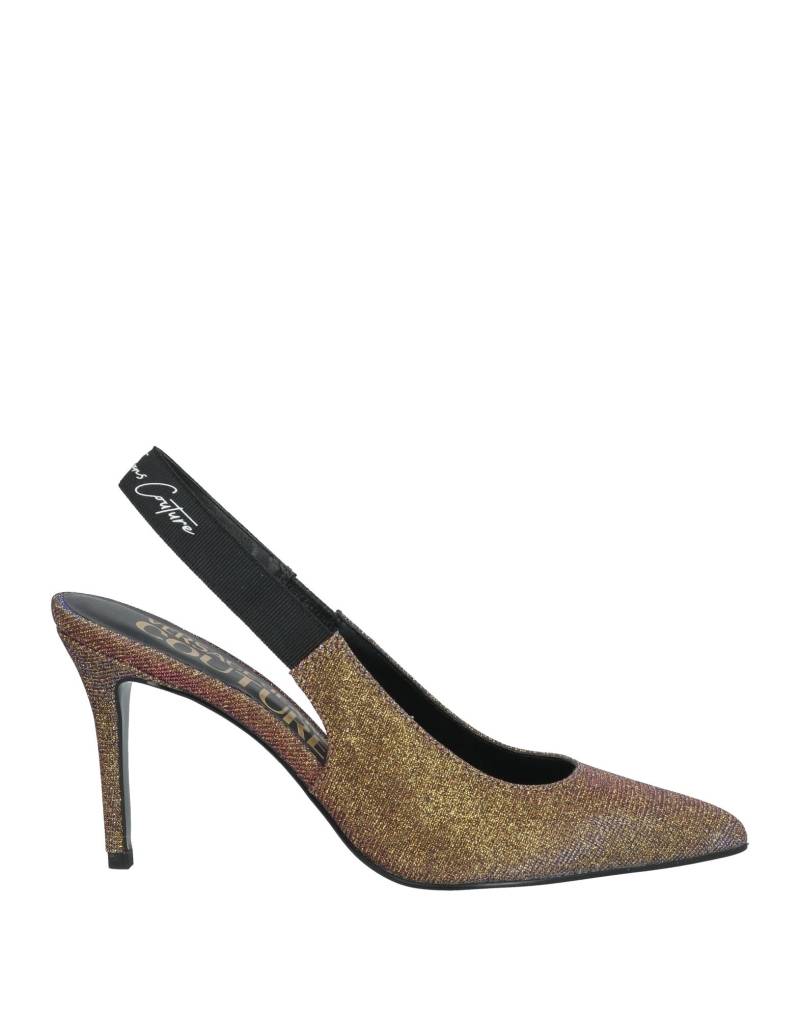 VERSACE JEANS COUTURE Pumps Damen Gold von VERSACE JEANS COUTURE