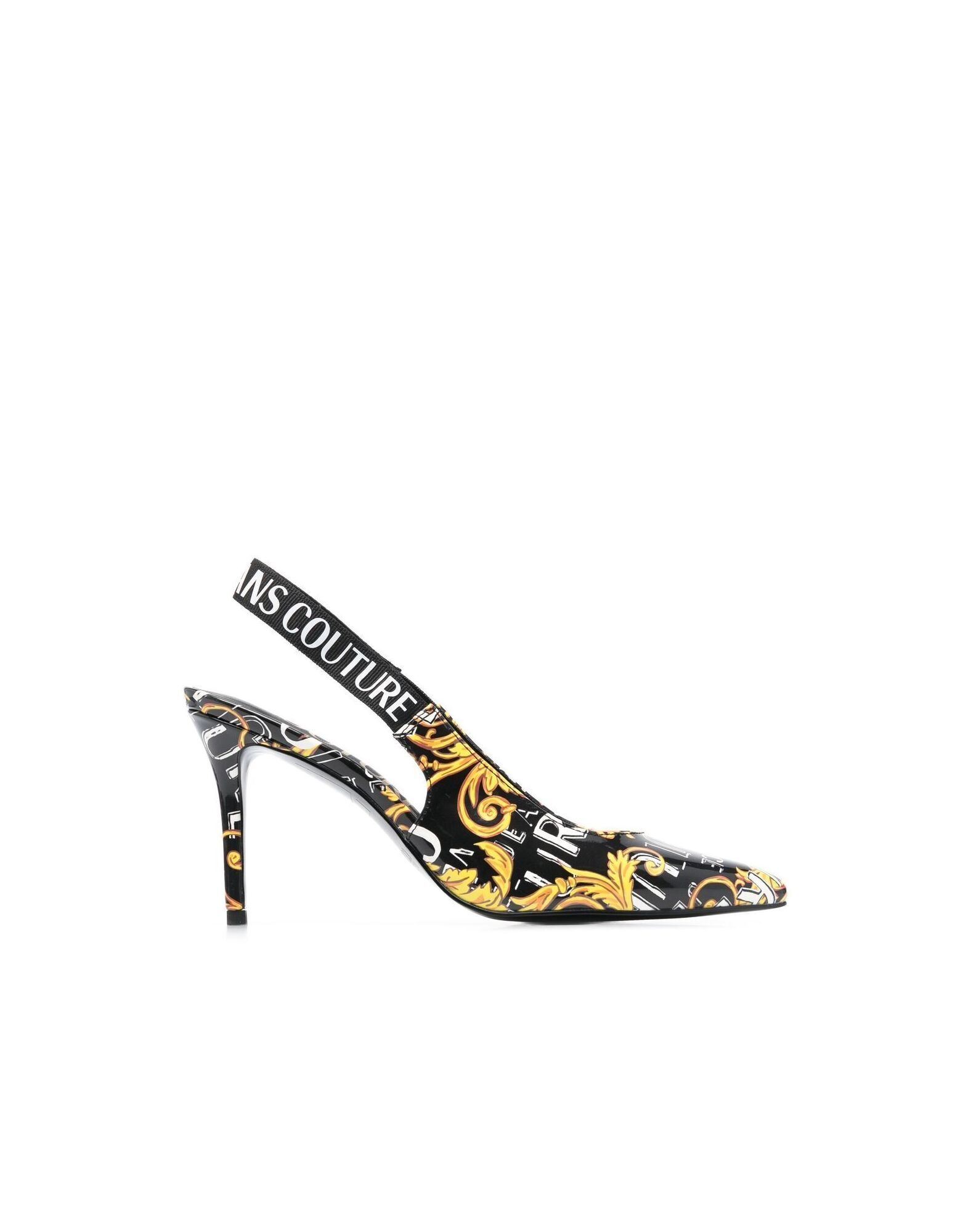 VERSACE JEANS COUTURE Pumps Damen Schwarz von VERSACE JEANS COUTURE