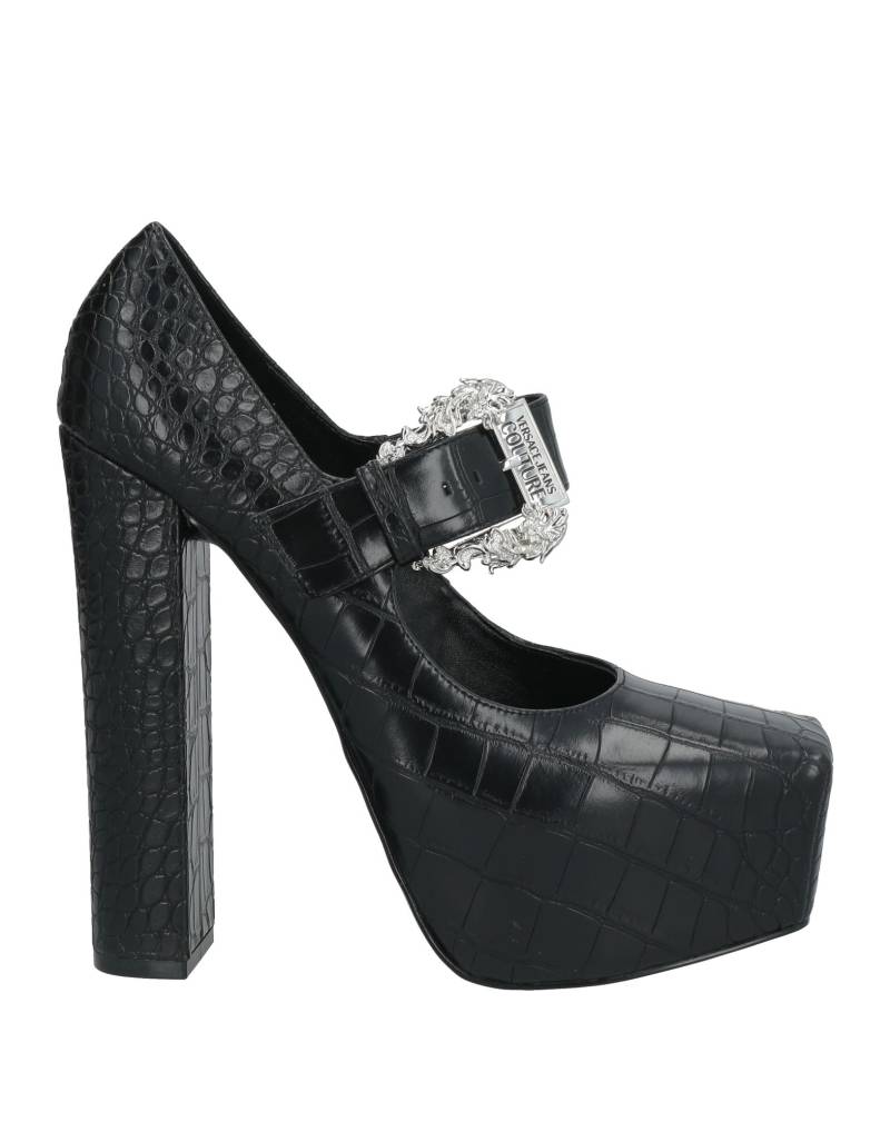 VERSACE JEANS COUTURE Pumps Damen Schwarz von VERSACE JEANS COUTURE