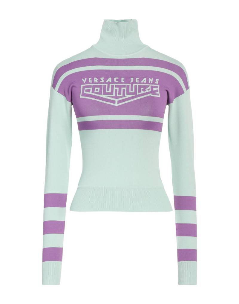 VERSACE JEANS COUTURE Rollkragenpullover Damen Säuregrün von VERSACE JEANS COUTURE