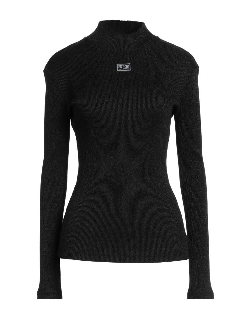 VERSACE JEANS COUTURE Rollkragenpullover Damen Schwarz von VERSACE JEANS COUTURE
