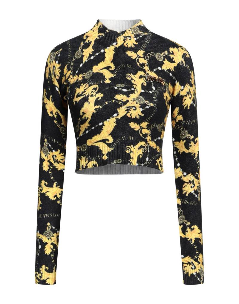 VERSACE JEANS COUTURE Rollkragenpullover Damen Schwarz von VERSACE JEANS COUTURE