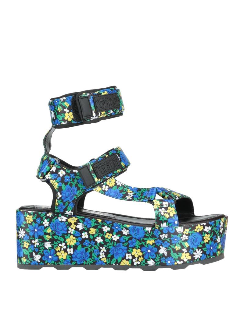 VERSACE JEANS COUTURE Sandale Damen Blau von VERSACE JEANS COUTURE