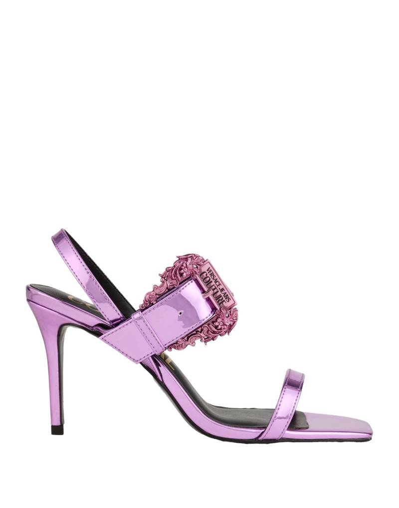 VERSACE JEANS COUTURE Sandale Damen Violett von VERSACE JEANS COUTURE