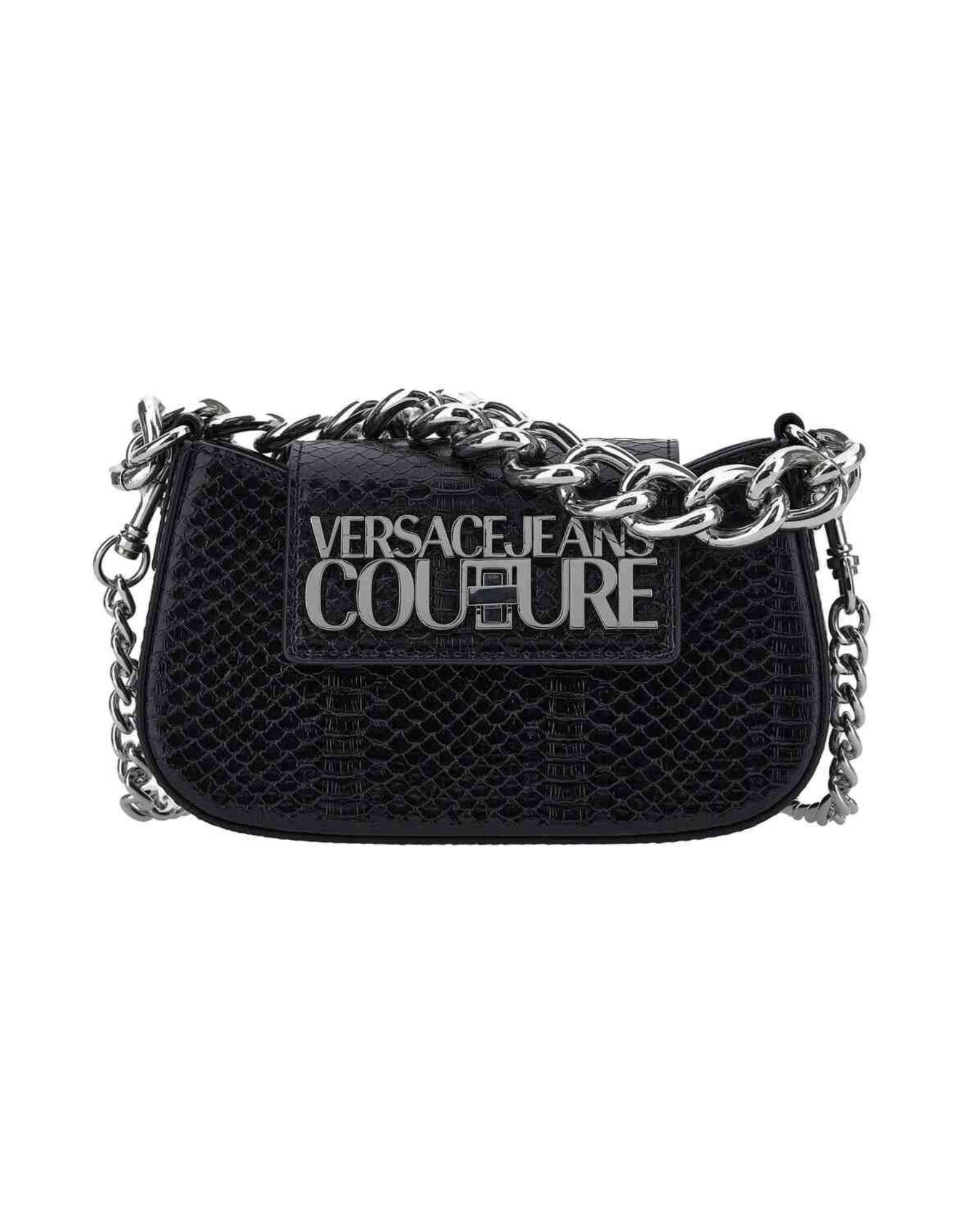 VERSACE JEANS COUTURE Schultertasche Damen Schwarz von VERSACE JEANS COUTURE