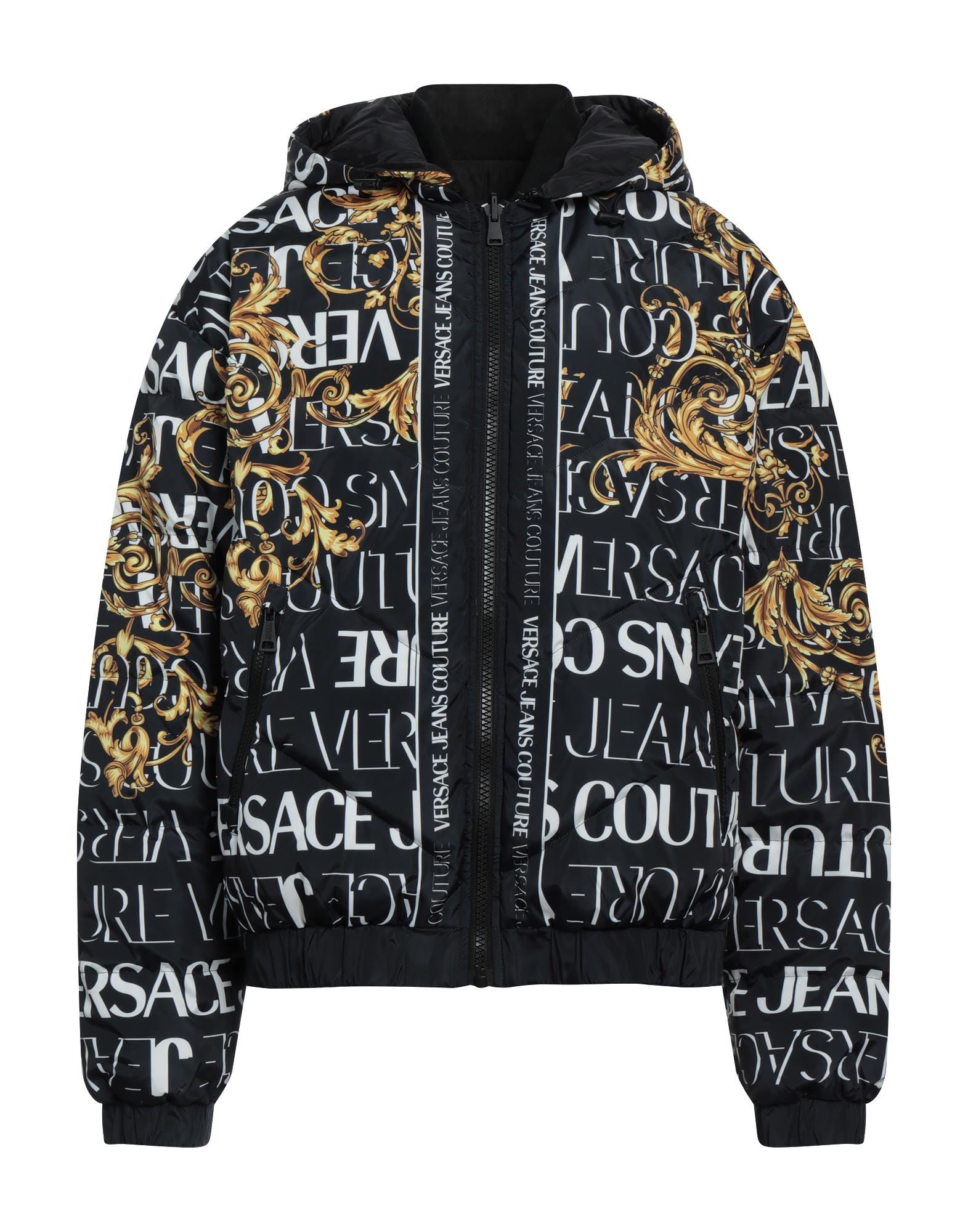 VERSACE JEANS COUTURE Pufferjacke & Daunenjacke Herren Schwarz von VERSACE JEANS COUTURE