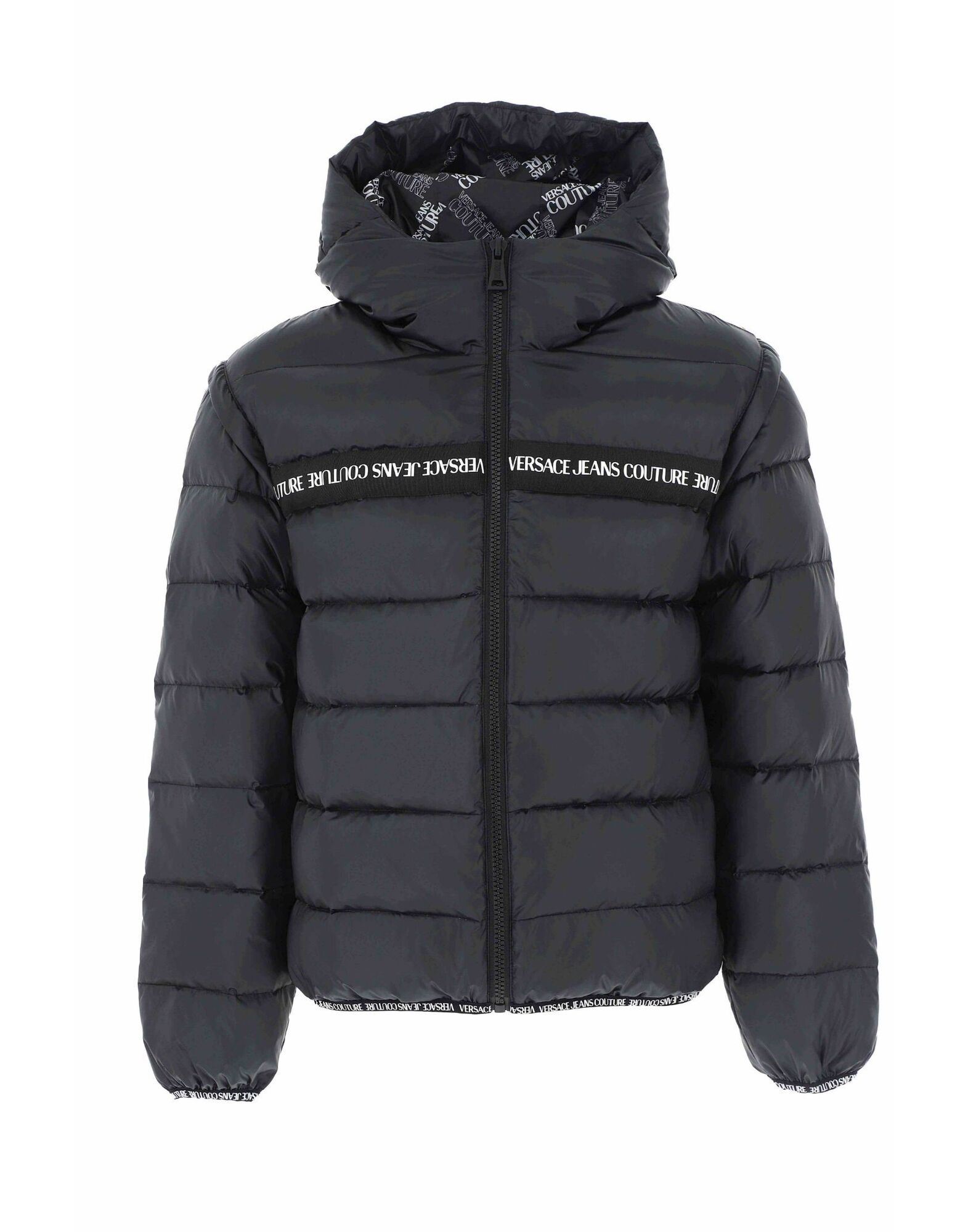 VERSACE JEANS COUTURE Pufferjacke & Daunenjacke Herren Schwarz von VERSACE JEANS COUTURE