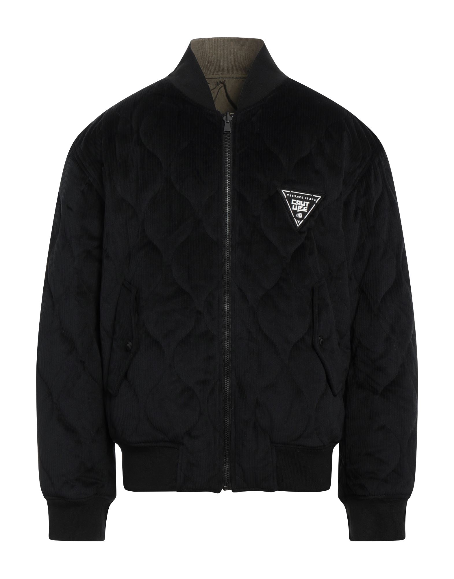 VERSACE JEANS COUTURE Pufferjacke & Daunenjacke Herren Schwarz von VERSACE JEANS COUTURE