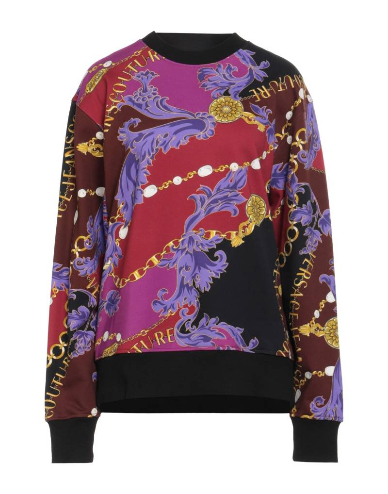 VERSACE JEANS COUTURE Sweatshirt Damen Dunkelbraun von VERSACE JEANS COUTURE