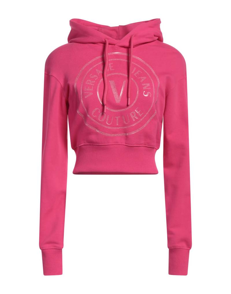 VERSACE JEANS COUTURE Sweatshirt Damen Fuchsia von VERSACE JEANS COUTURE