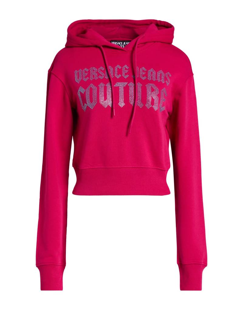 VERSACE JEANS COUTURE Sweatshirt Damen Fuchsia von VERSACE JEANS COUTURE