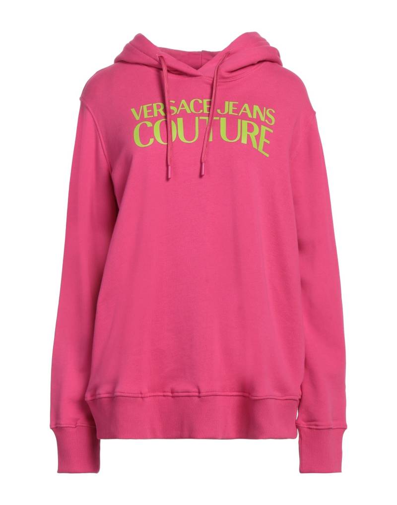 VERSACE JEANS COUTURE Sweatshirt Damen Fuchsia von VERSACE JEANS COUTURE