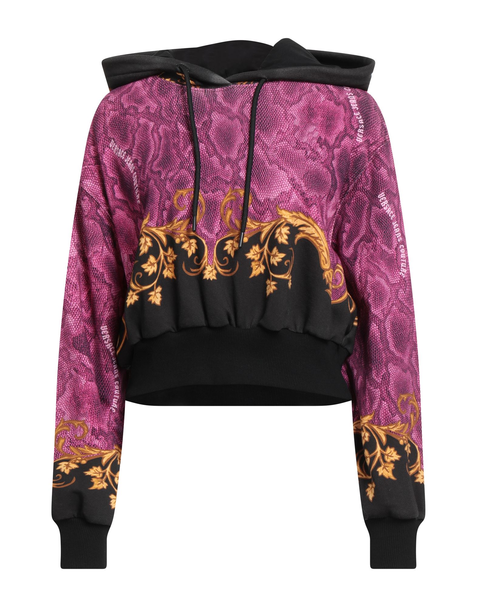 VERSACE JEANS COUTURE Sweatshirt Damen Fuchsia von VERSACE JEANS COUTURE