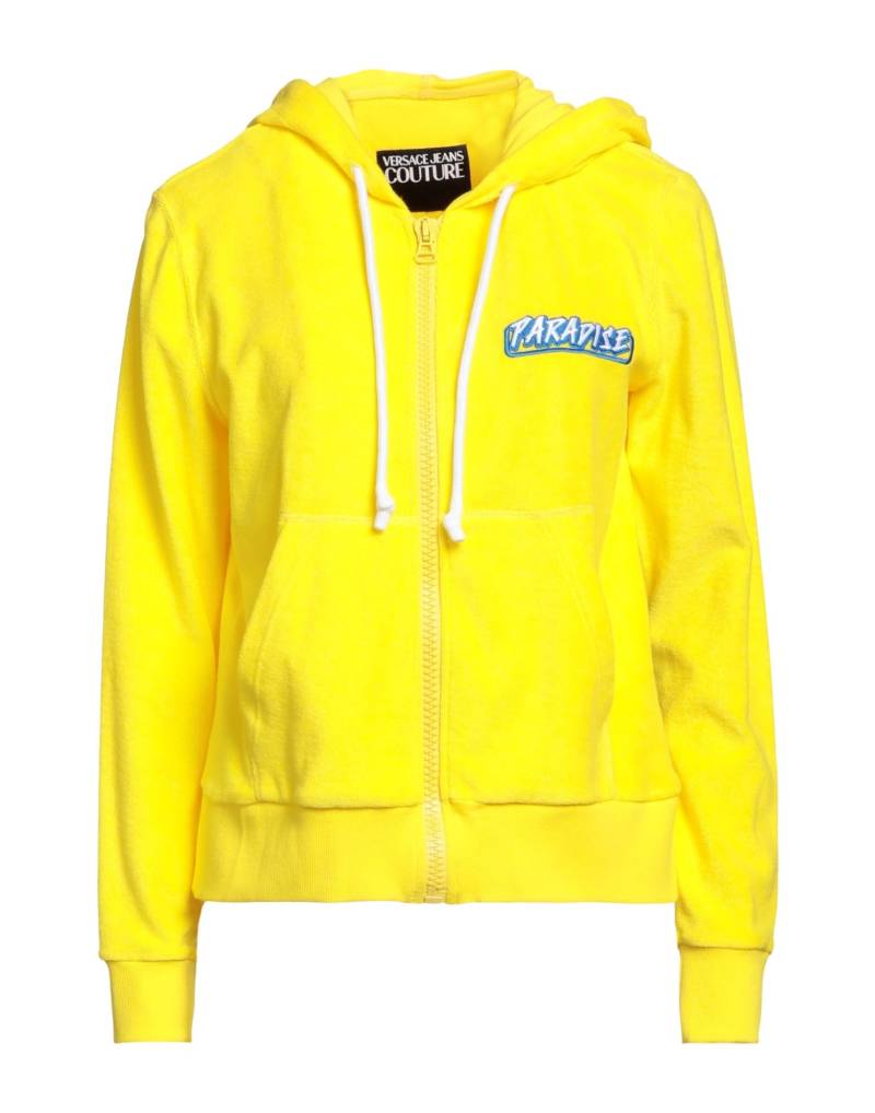 VERSACE JEANS COUTURE Sweatshirt Damen Gelb von VERSACE JEANS COUTURE