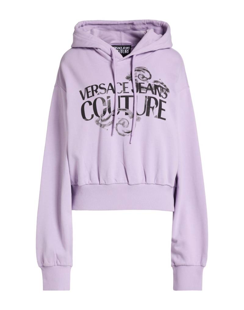 VERSACE JEANS COUTURE Sweatshirt Damen Lila VERSACE JEANS COUTURE Sweatshirt Damen Lila von VERSACE JEANS COUTURE