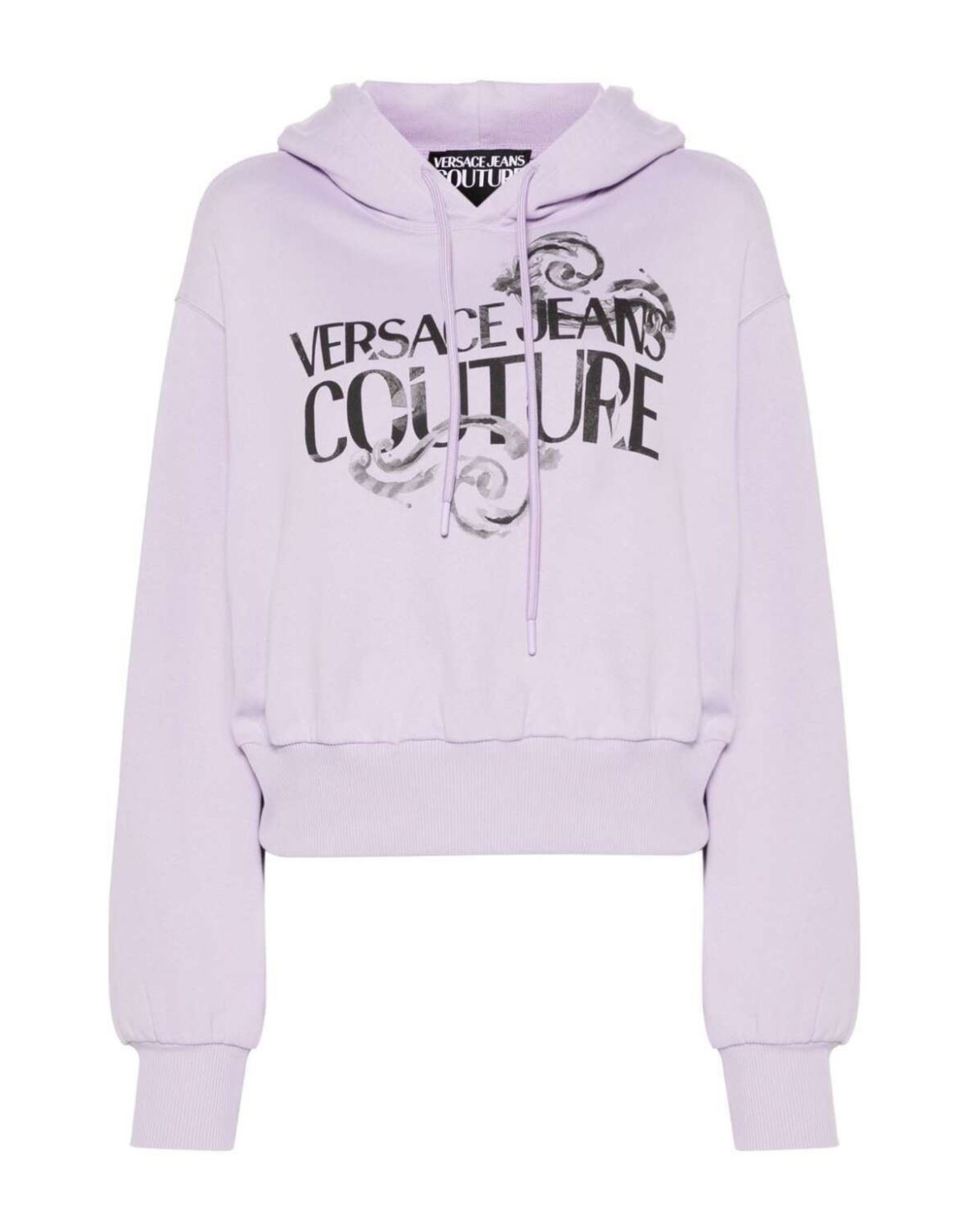 VERSACE JEANS COUTURE Sweatshirt Damen Lila von VERSACE JEANS COUTURE