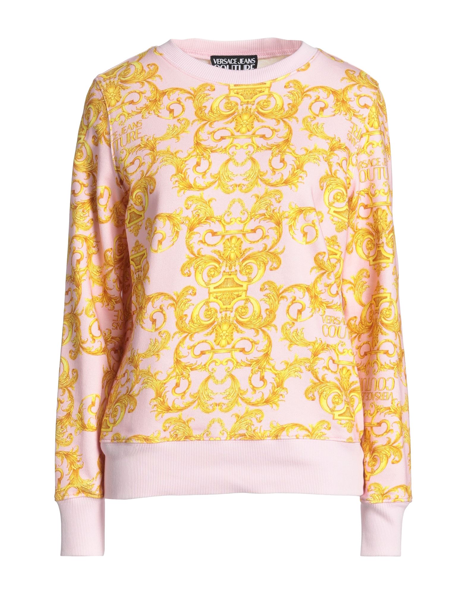 VERSACE JEANS COUTURE Sweatshirt Damen Rosa von VERSACE JEANS COUTURE