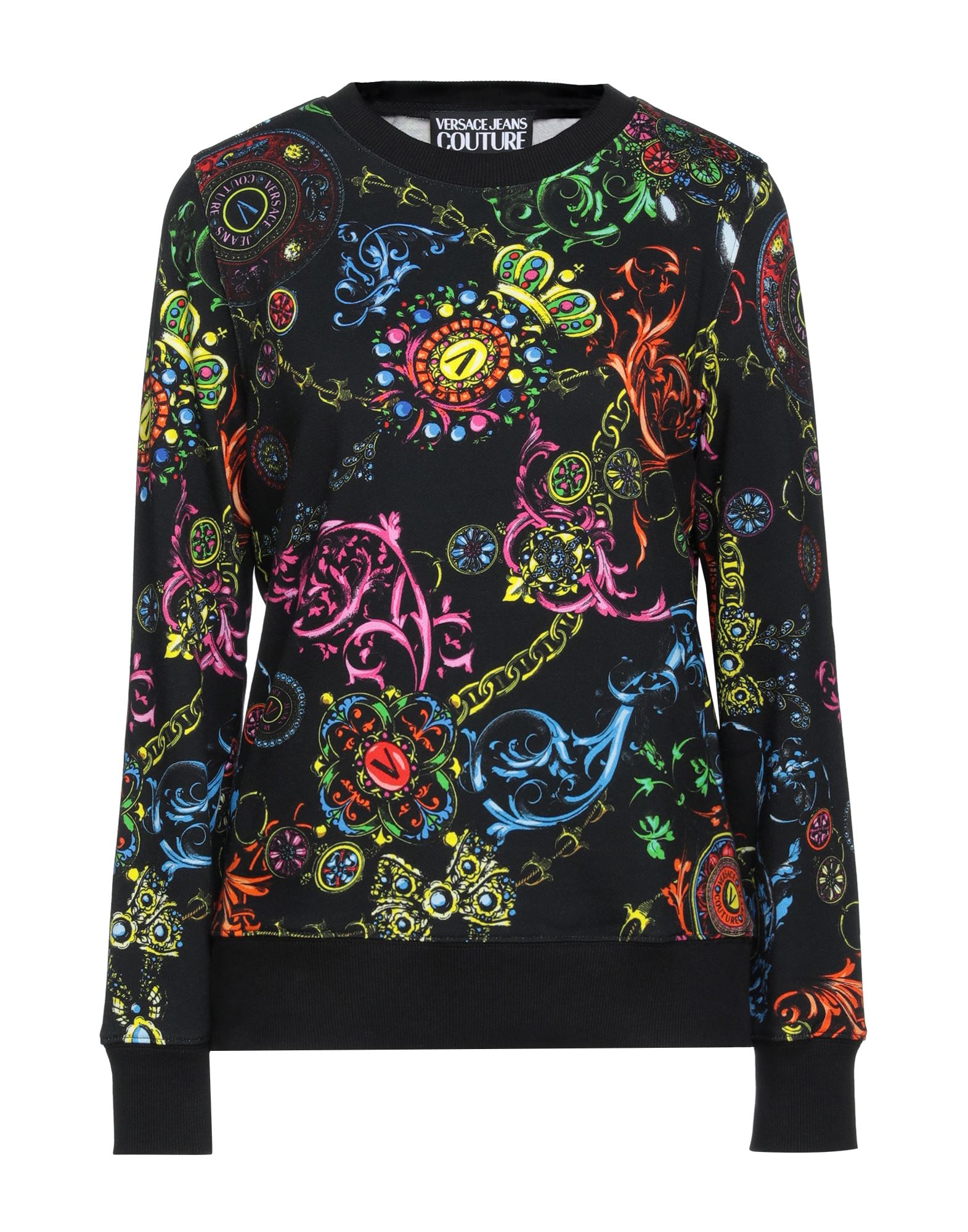 VERSACE JEANS COUTURE Sweatshirt Damen Schwarz VERSACE JEANS COUTURE Sweatshirt Damen Schwarz von VERSACE JEANS COUTURE