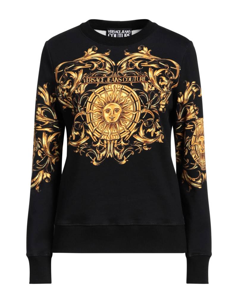 VERSACE JEANS COUTURE Sweatshirt Damen Schwarz von VERSACE JEANS COUTURE