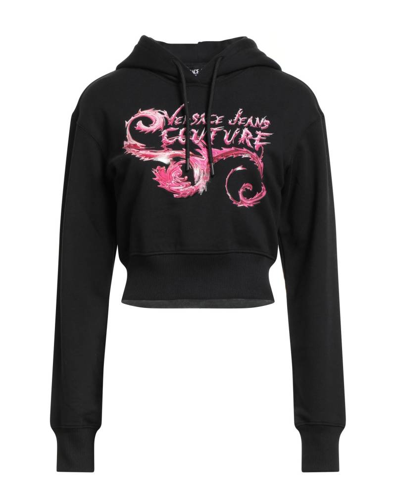 VERSACE JEANS COUTURE Sweatshirt Damen Schwarz von VERSACE JEANS COUTURE