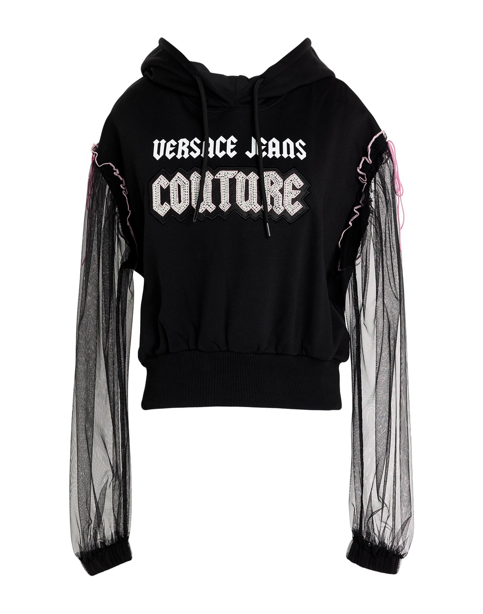 VERSACE JEANS COUTURE Sweatshirt Damen Schwarz VERSACE JEANS COUTURE Sweatshirt Damen Schwarz von VERSACE JEANS COUTURE