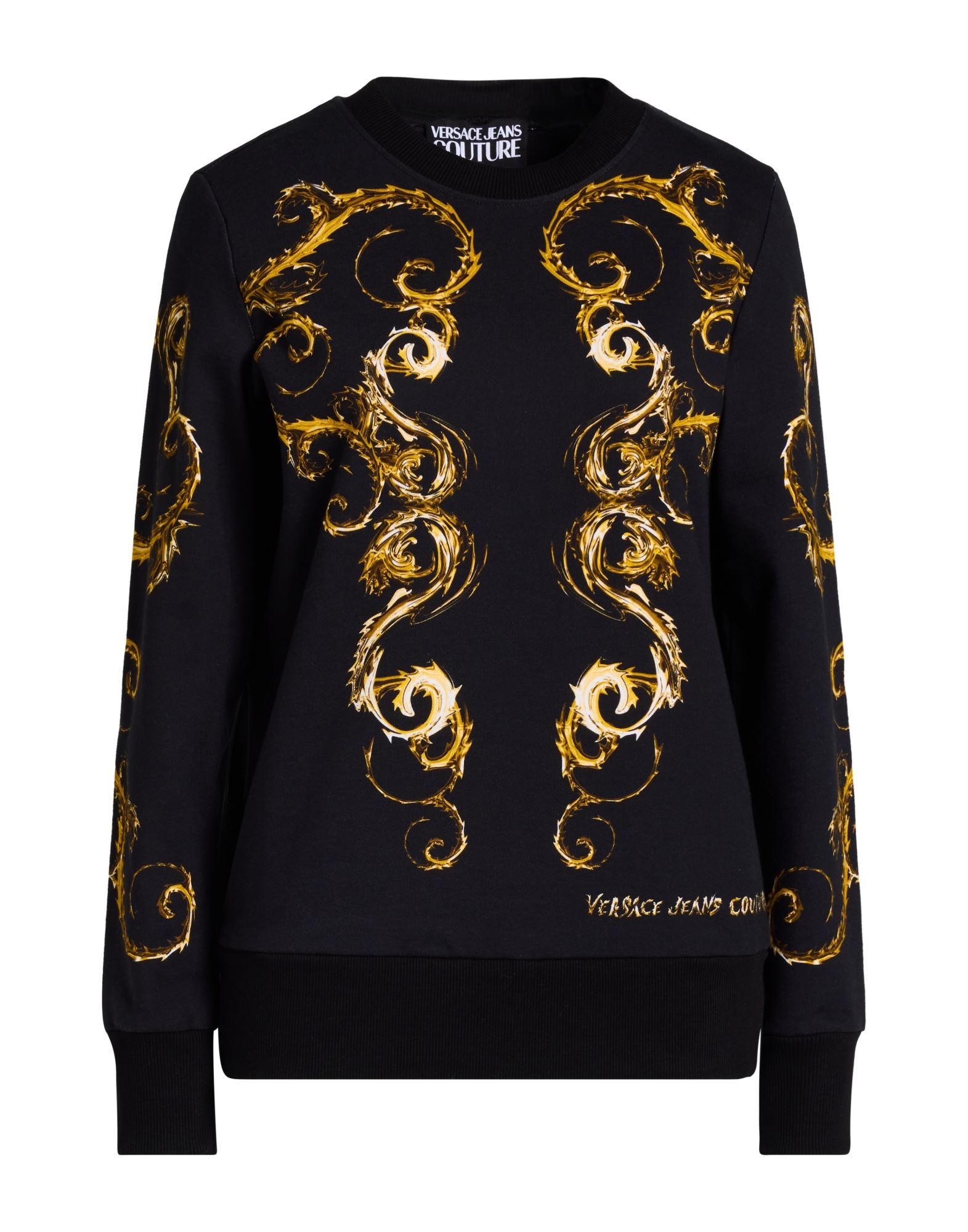 VERSACE JEANS COUTURE Sweatshirt Damen Schwarz VERSACE JEANS COUTURE Sweatshirt Damen Schwarz von VERSACE JEANS COUTURE