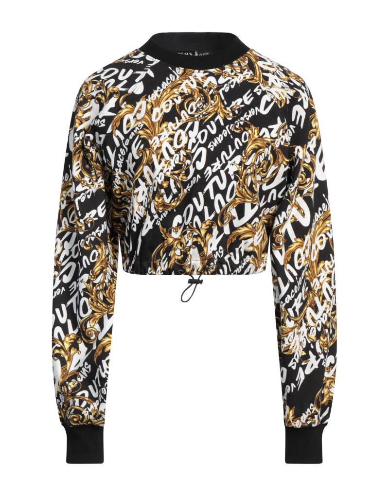 VERSACE JEANS COUTURE Sweatshirt Damen Schwarz von VERSACE JEANS COUTURE