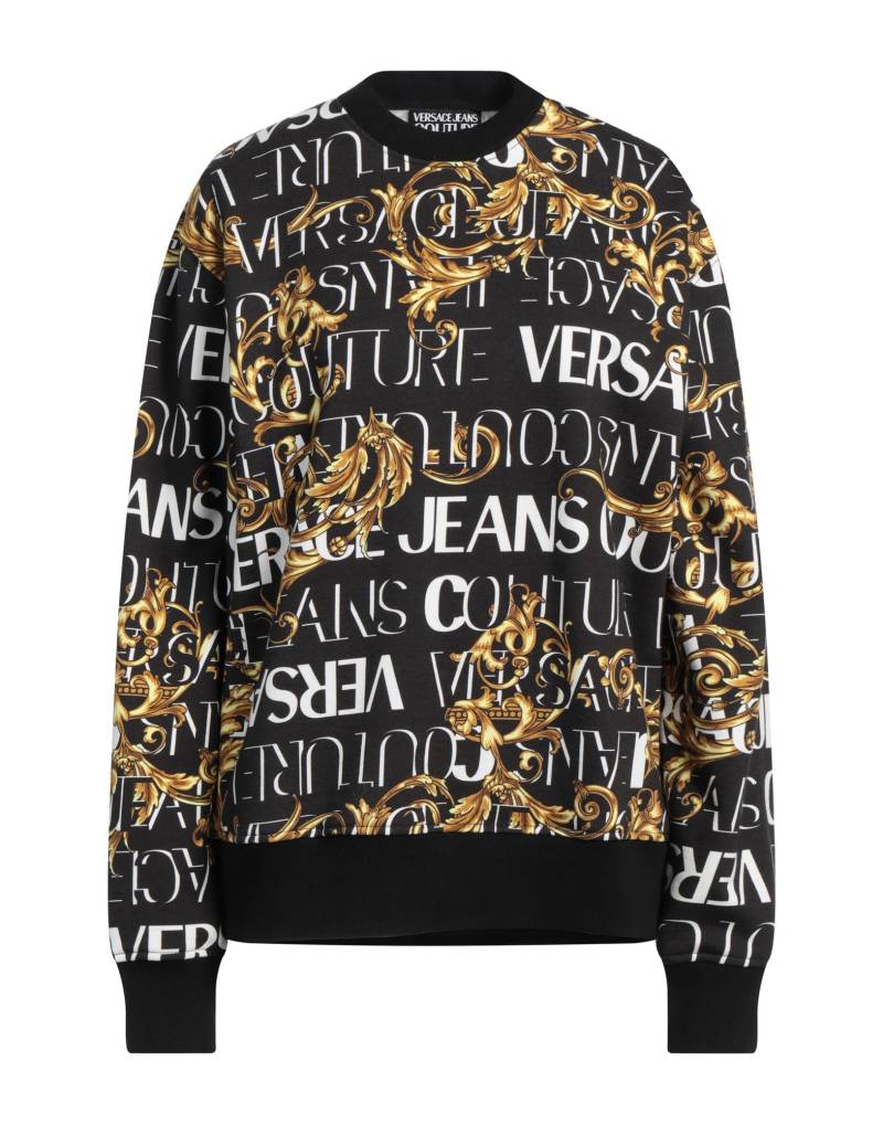 VERSACE JEANS COUTURE Sweatshirt Damen Schwarz von VERSACE JEANS COUTURE