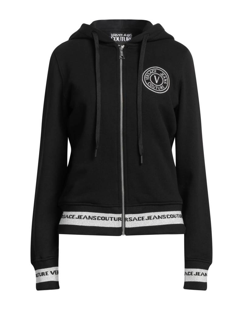 VERSACE JEANS COUTURE Sweatshirt Damen Schwarz von VERSACE JEANS COUTURE
