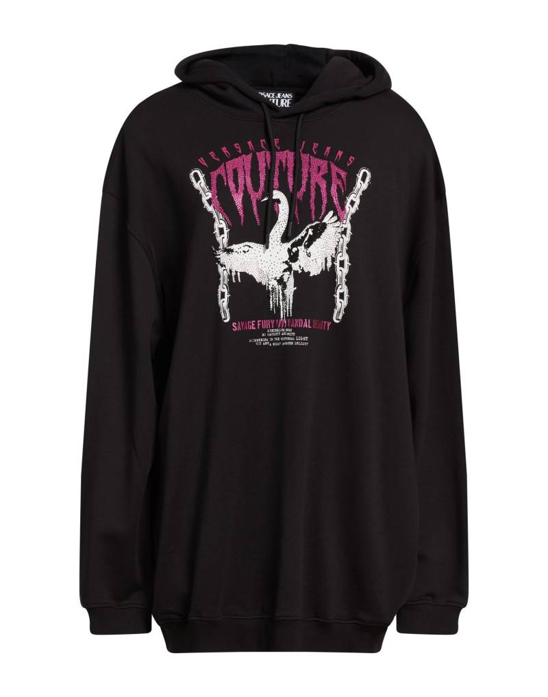 VERSACE JEANS COUTURE Sweatshirt Damen Schwarz von VERSACE JEANS COUTURE