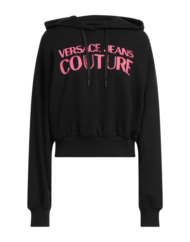 VERSACE JEANS COUTURE Sweatshirt Damen Schwarz von VERSACE JEANS COUTURE