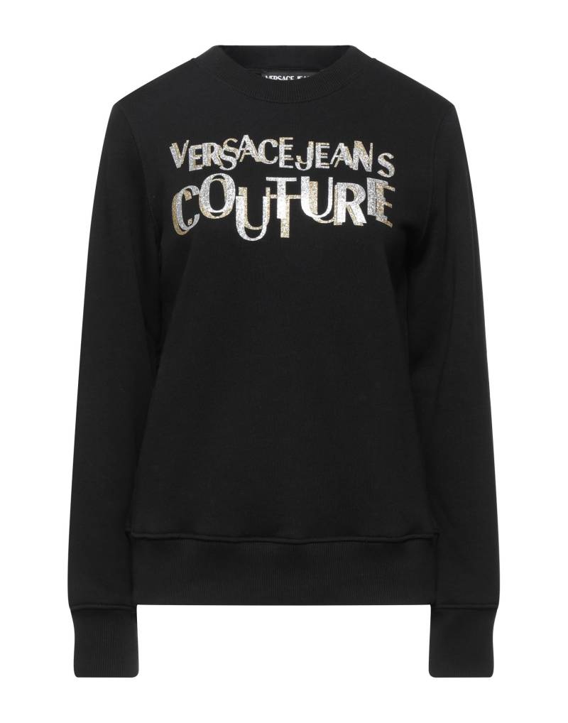 VERSACE JEANS COUTURE Sweatshirt Damen Schwarz von VERSACE JEANS COUTURE