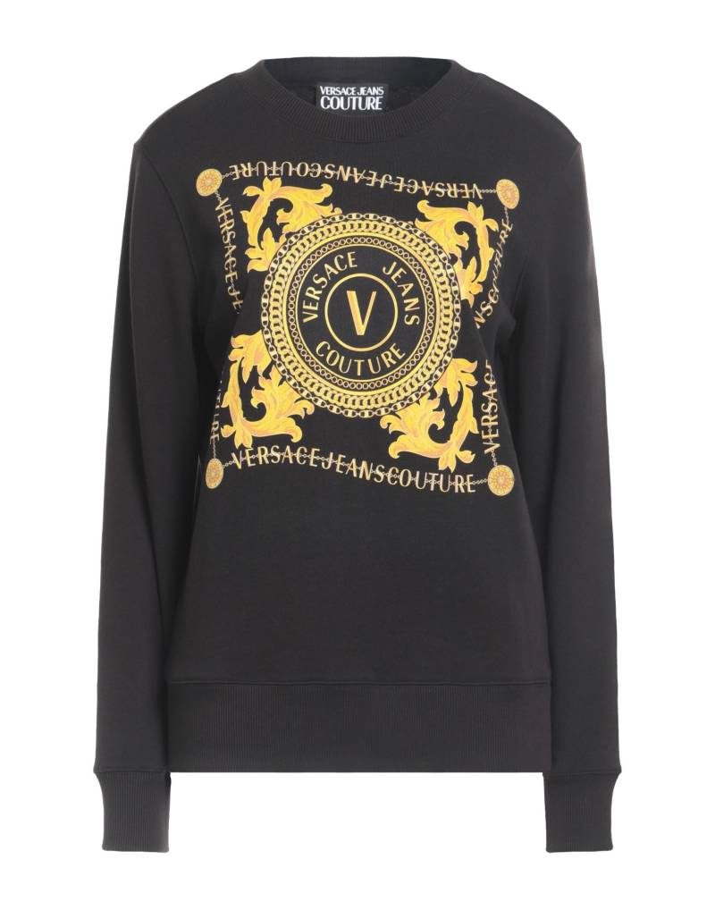 VERSACE JEANS COUTURE Sweatshirt Damen Schwarz von VERSACE JEANS COUTURE