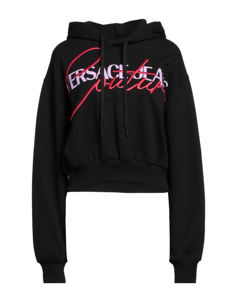VERSACE JEANS COUTURE Sweatshirt Damen Schwarz von VERSACE JEANS COUTURE