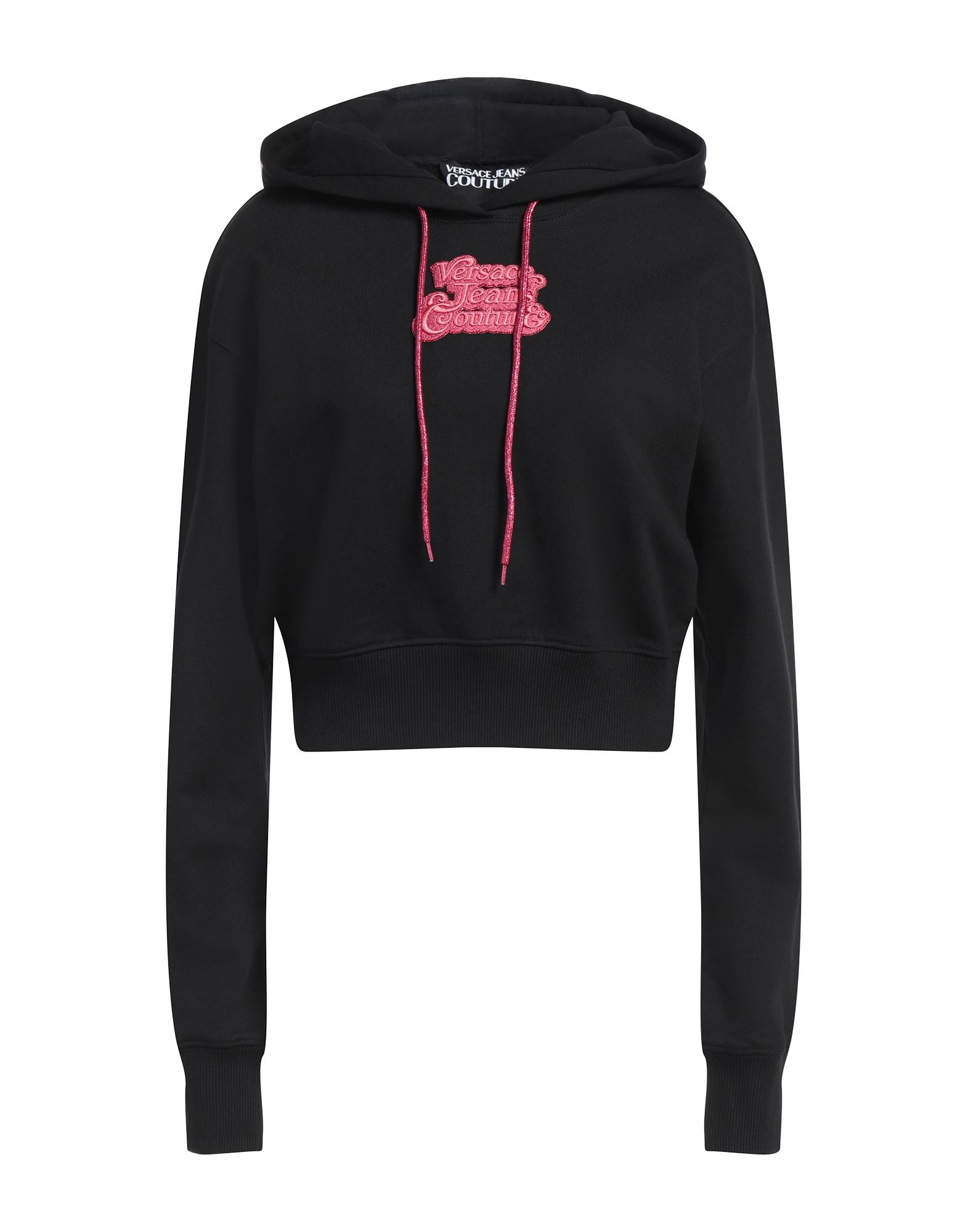 VERSACE JEANS COUTURE Sweatshirt Damen Schwarz von VERSACE JEANS COUTURE