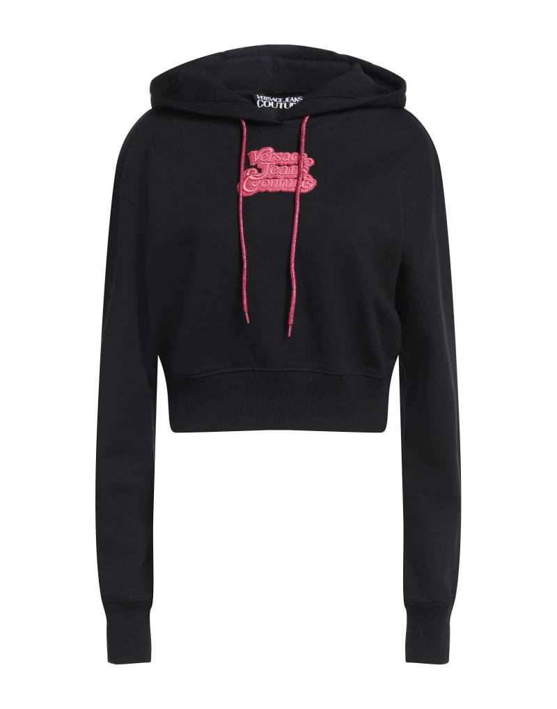 VERSACE JEANS COUTURE Sweatshirt Damen Schwarz von VERSACE JEANS COUTURE