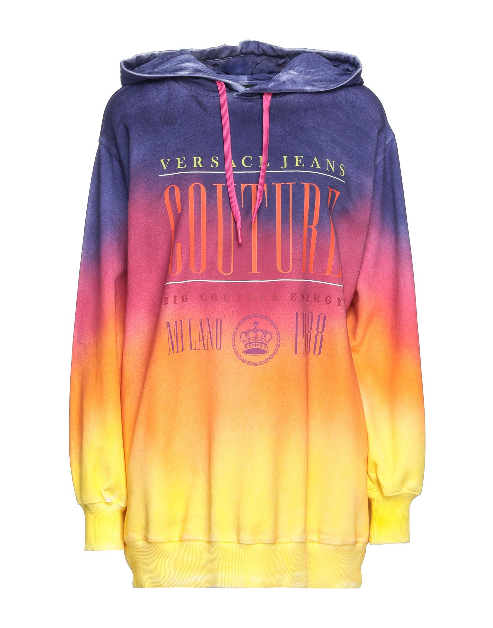 VERSACE JEANS COUTURE Sweatshirt Damen Violett VERSACE JEANS COUTURE Sweatshirt Damen Violett von VERSACE JEANS COUTURE